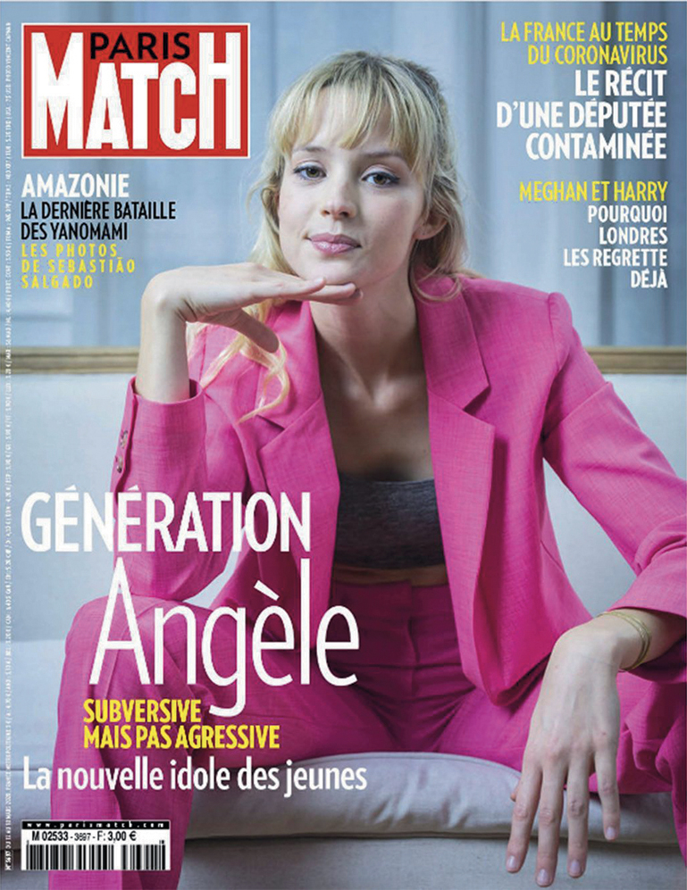 128 Angele couveture Paris Match © capture écran Paris Match
