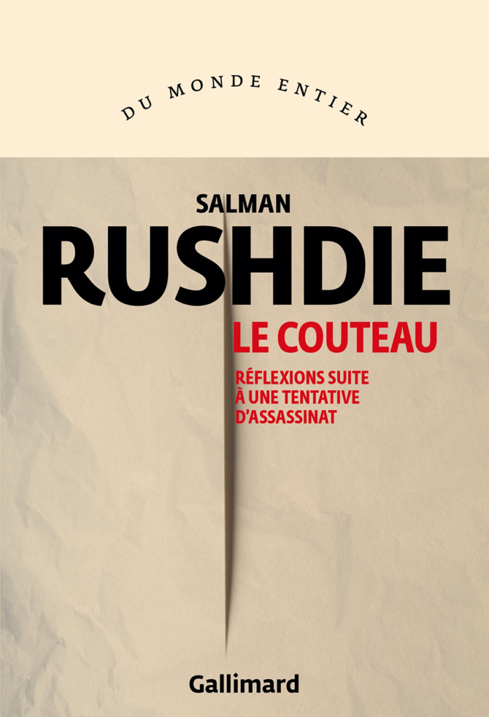 RUSHDIE Salman COUV Le Couteau